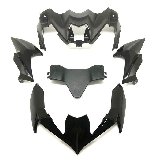 Gloss Front Nose Headlight Fairing Set Carbon Fiber for KAWASAKI Z 900 2020-2021
