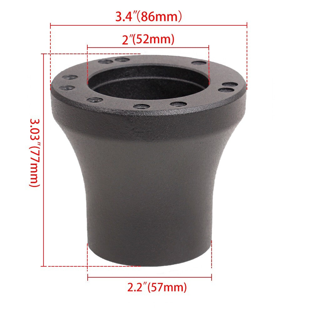 New 12.5 for Golf Cart Steering Wheel Accessories+Black Adapter For Club car for DS