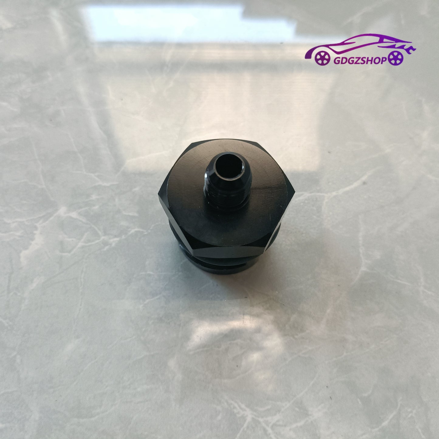 Billet Black Valve Cover Oil Cap w/ -6 AN Fitting for LSX LS1/LS6/LS2/LS3/LS7 Q