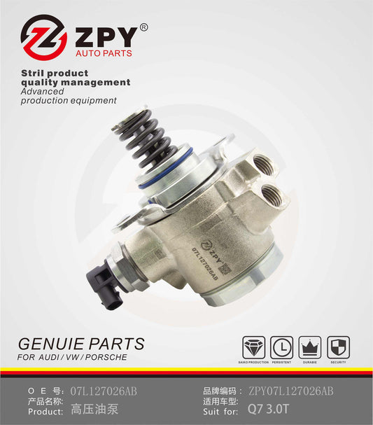 ZPY High Pressure Fuel Pump 07L127026AB for Audi for PORSCHE for CAYENNE