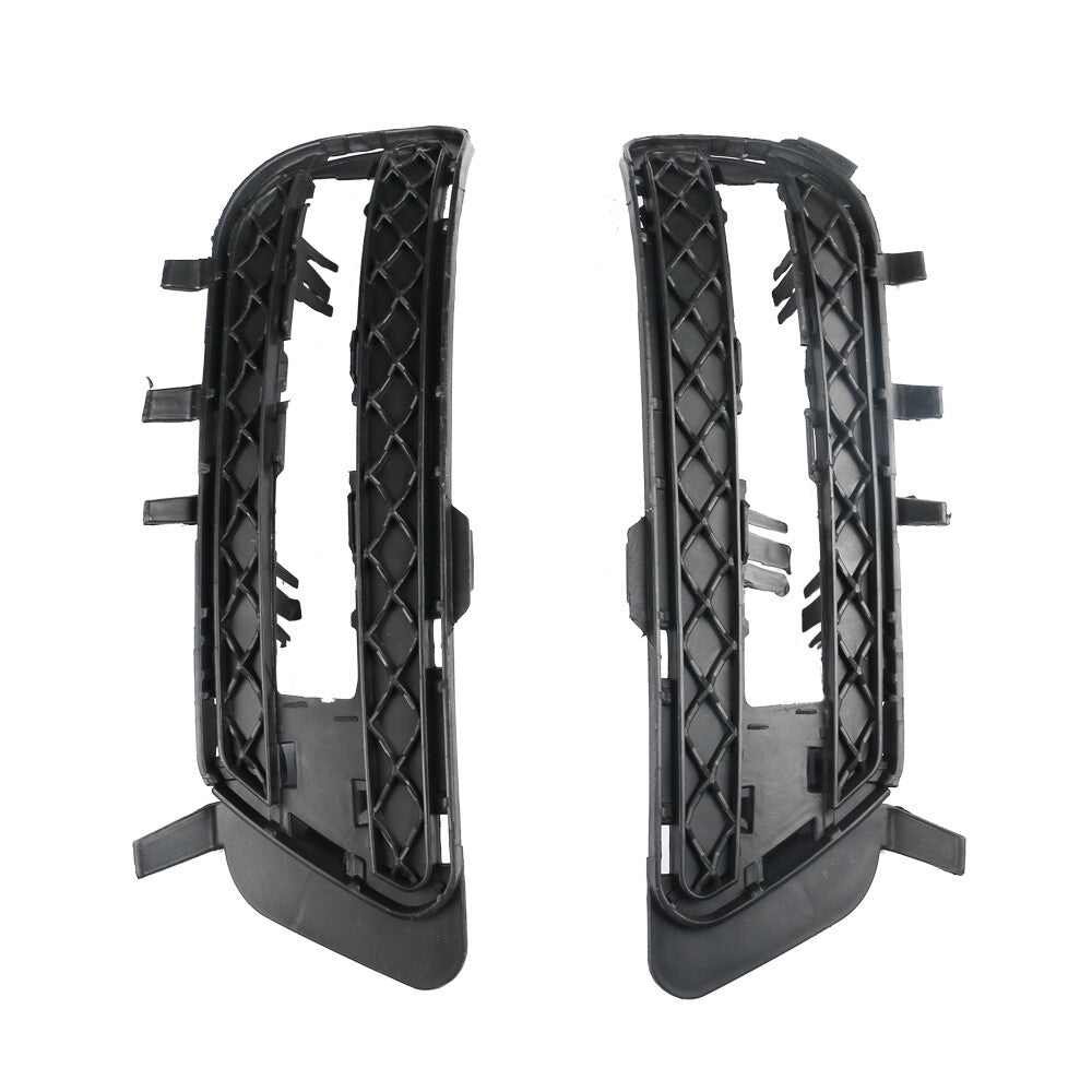 Left and Right Front Bumper Grille Fog Light Cover for 09-16 for Mercedes E350 E550