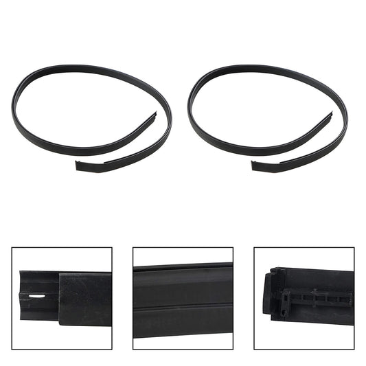 2Pcs L+R Roof Drip Molding Weather Stripping for Toyota Tundra Crewmax 2007-2021