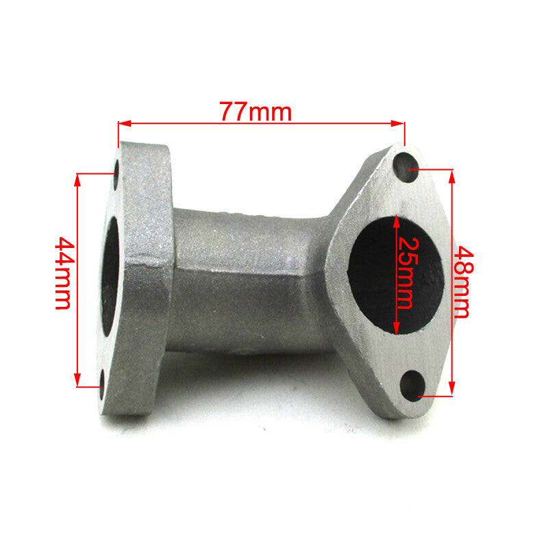 25mm Intake Pipe For SSR Thumpstar ATV Quad 125 140 150 160cc Pit Dirt Bike Sunl