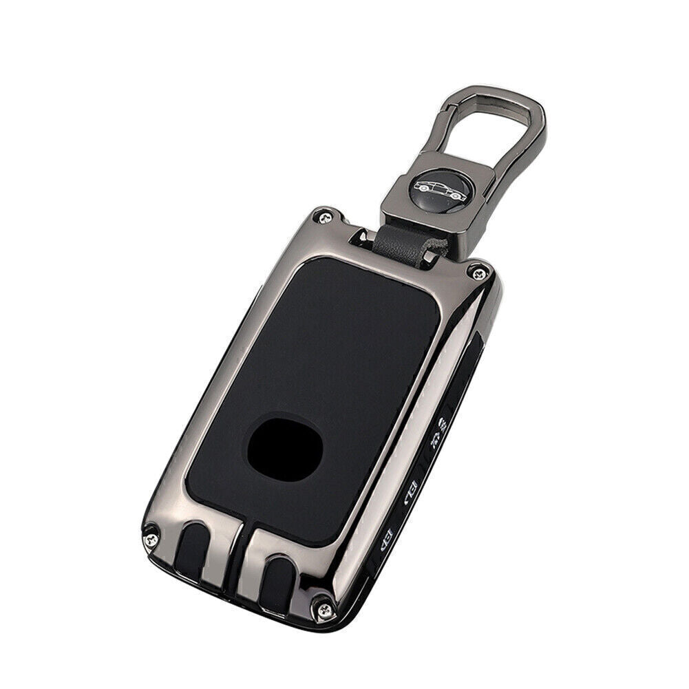 Zinc Alloy Full Sealed Car Key Fob Case Shell Holder Fit Mazda3 CX-5 CX-30 Q