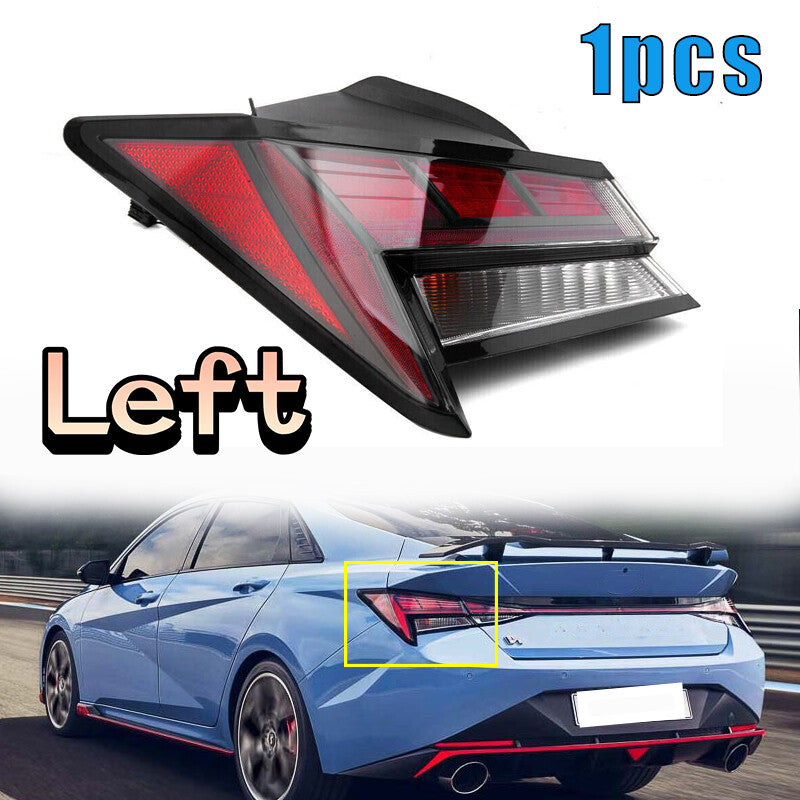 1PCS for Hyundai for Elantra 2021-2022 2X Left LED Tail Light Brake Lamp Outer Stop