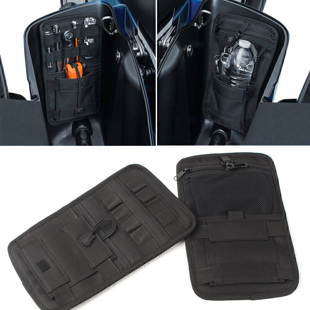 Saddlebag Organizer HardBags Storage for Harley Touring Street Road Glide Bagger Q