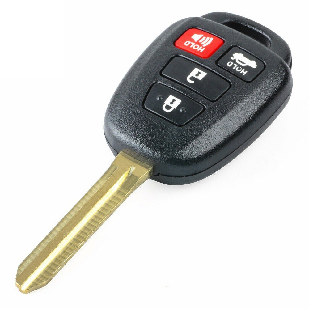 2X Keyless Remote Key Fob - H Chip For 2014 2015 2016 2017 for Toyota for Camry for Corolla Q