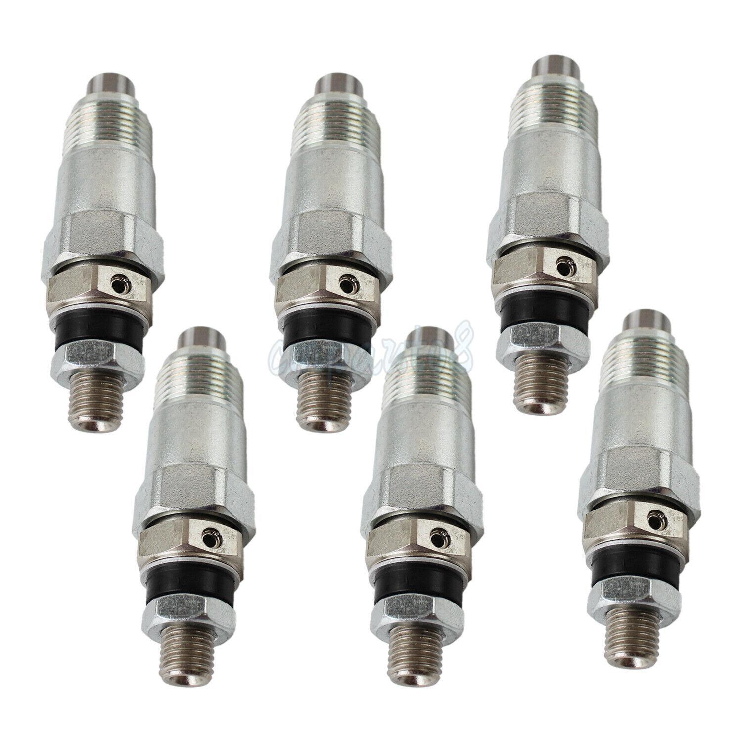 6PCS Fuel Injectors fits for Toyota 2B / B 2J / 2H Engine 23600-56011 093500-1800