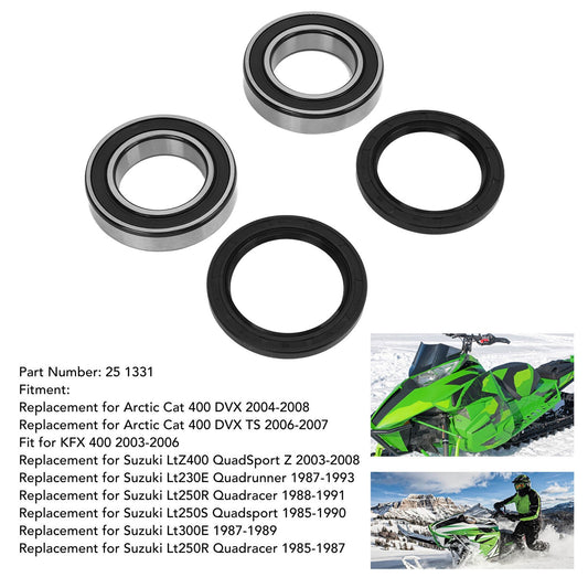 High Speed Kit Kit Bearings Stamps Suitable For The CAT For LTZ400 Quadsport Z Q