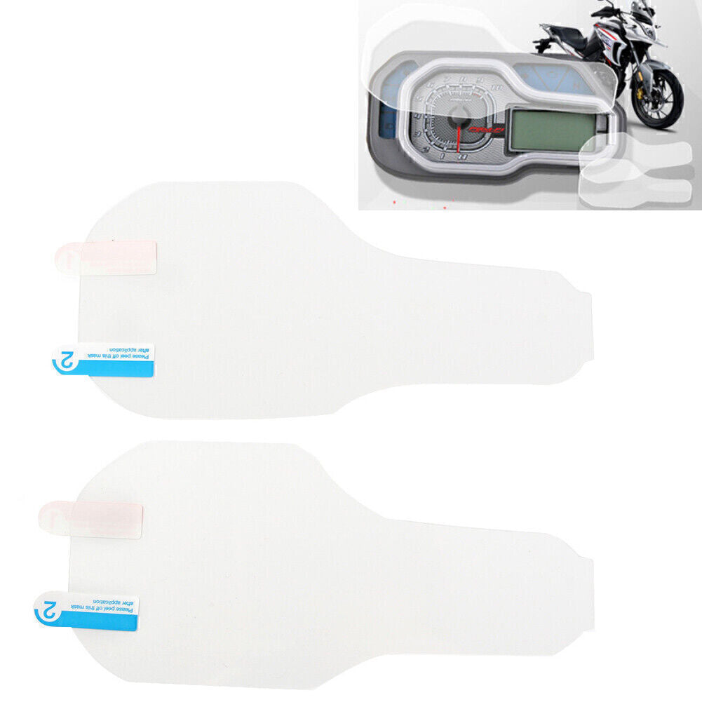 Tachomete Bildschirm Film Kratzen Schutz Aufkleber f¨¹r for Honda CB190X Clear PVC