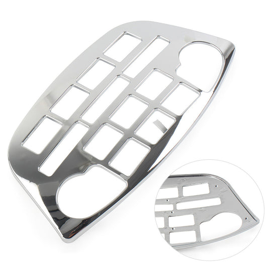Chrome Goldwing Radio Accent Panel Fit for Honda GL1800 2001 2002 2003-2011 Q
