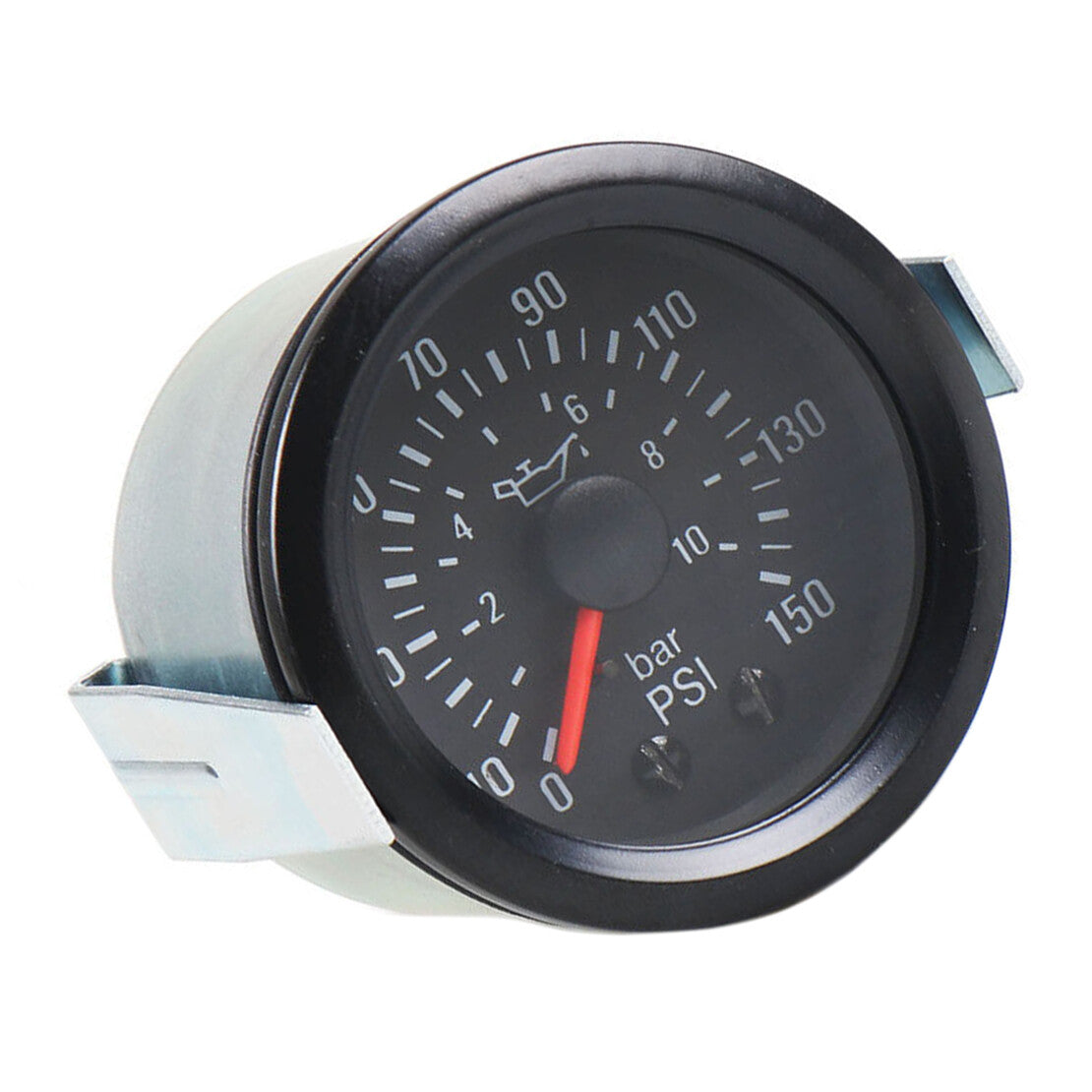 Hot 52mm Mechanical Pointer Oil Pressure Gauge 0-10Bar/0-150Psi w/Sensor 1/8NPT v