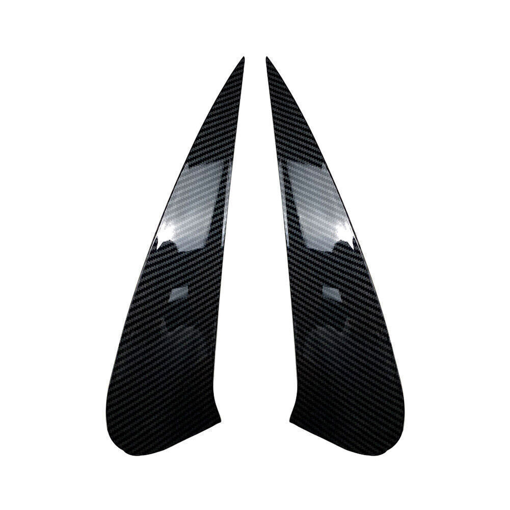 for Benz GLE 450 V167 20-23 Carbon Fiber Rear Bumper Lip Spoiler Fin Canard Trim