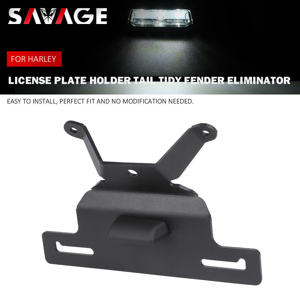 Rear Fender License Plate Holder for Harley Fat Boy FLFB 107 18-20 FLFBS 114 Q