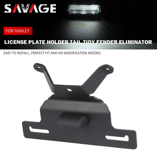 Rear Fender License Plate Holder for Harley Fat Boy FLFB 107 18-20 FLFBS 114 Q