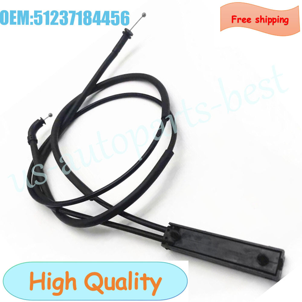 1 PCS Engine Hood Release Cable Bowden Cable 51237184452 51237184456 for BMW X5 E70