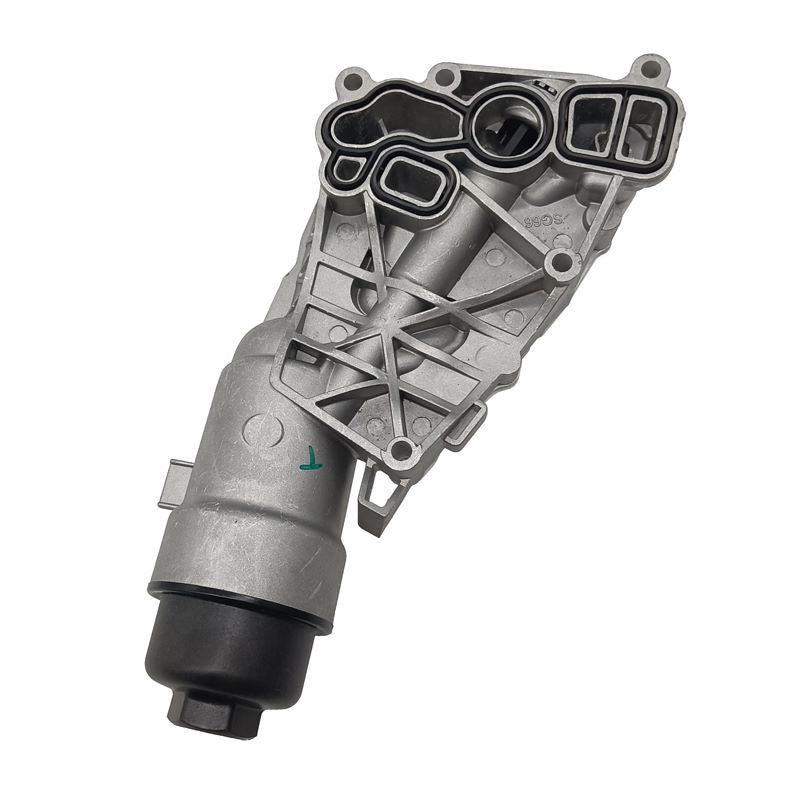 aluminum oil cooler filter housing assembly for BMW X1 and for Mini Cooper Q