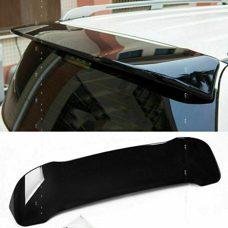 Glossy black Rear Trunk Spoiler Tail Wing Trunk Lip for Land Cruiser LC200 08-21