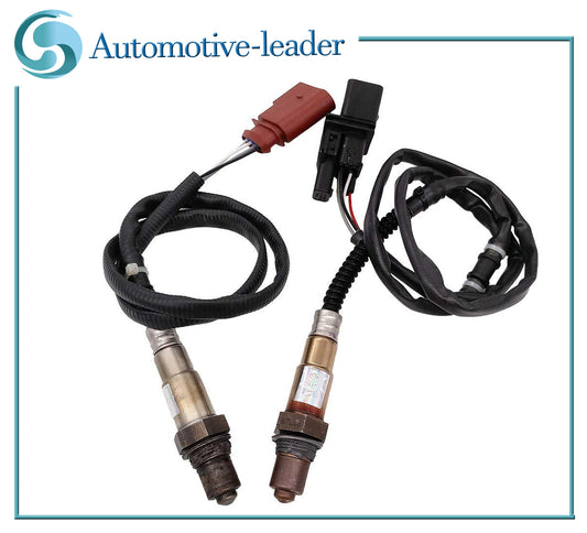 2Pcs FrontRear Oxygen O2 Sensor for Audi A4 for A8 Quattro for VW Beetle for Golf GTI for Jetta