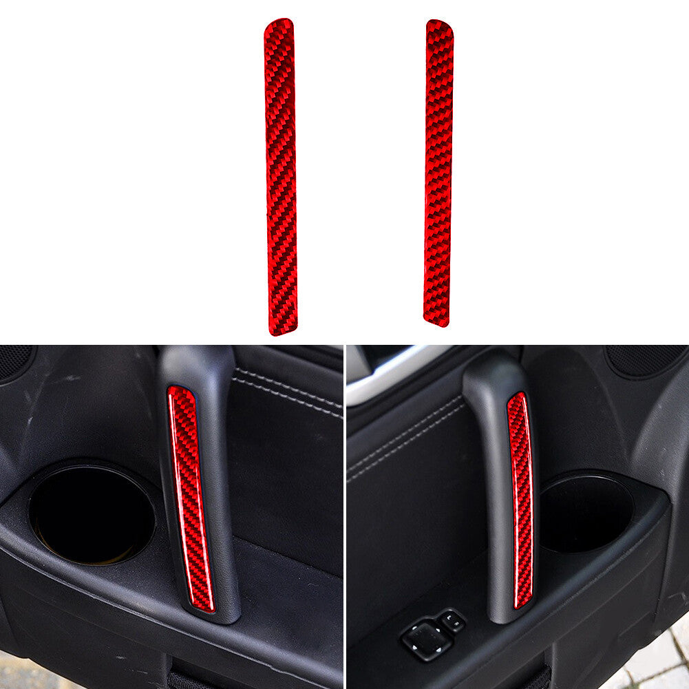 for Audi Q5 2018 - 2021 Black Titanium Automotive Center Console Vent Trim 3P- v