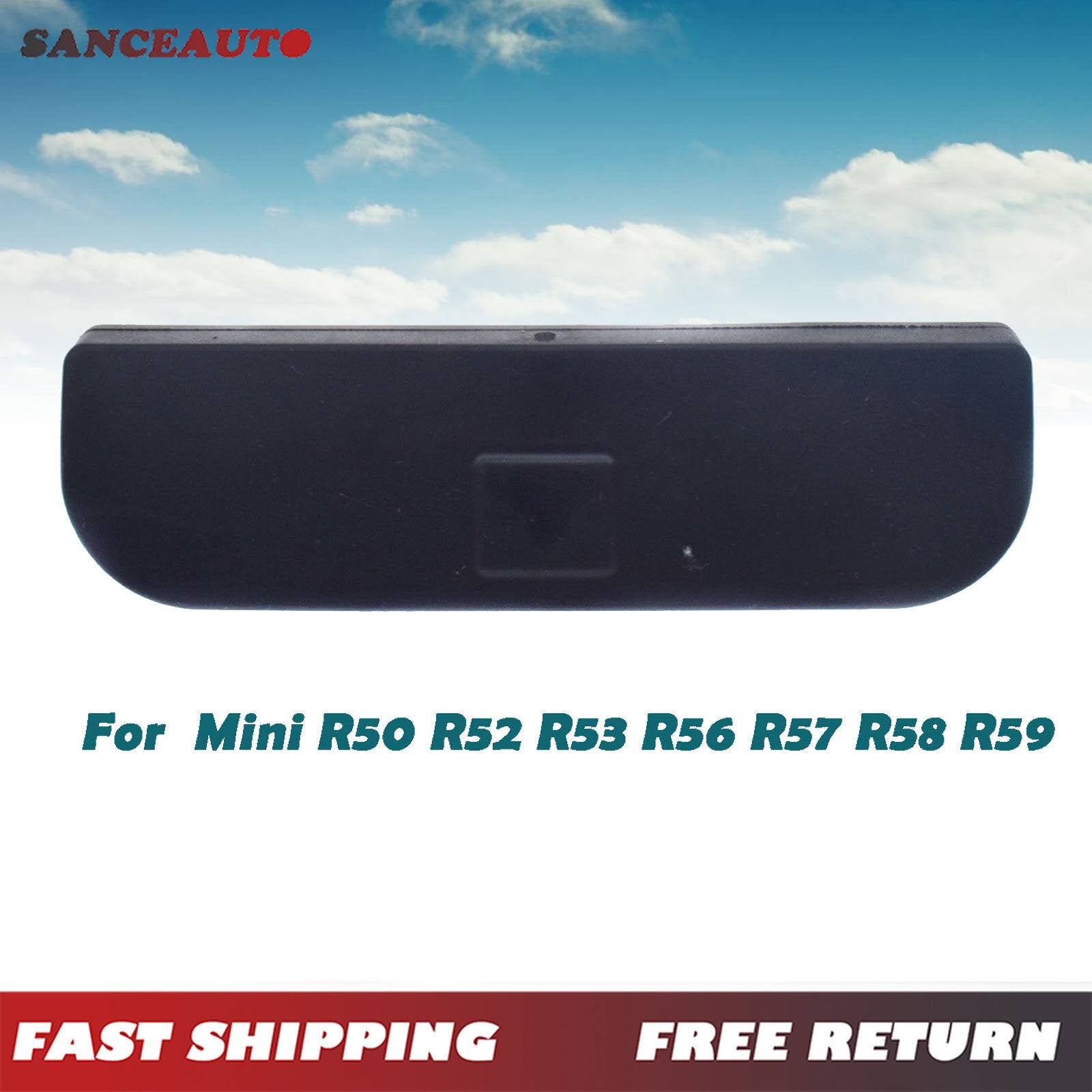 Rubber button cap for tailgate handle switch, suitable for mini R56 R27 R58 models, 51137039261- n