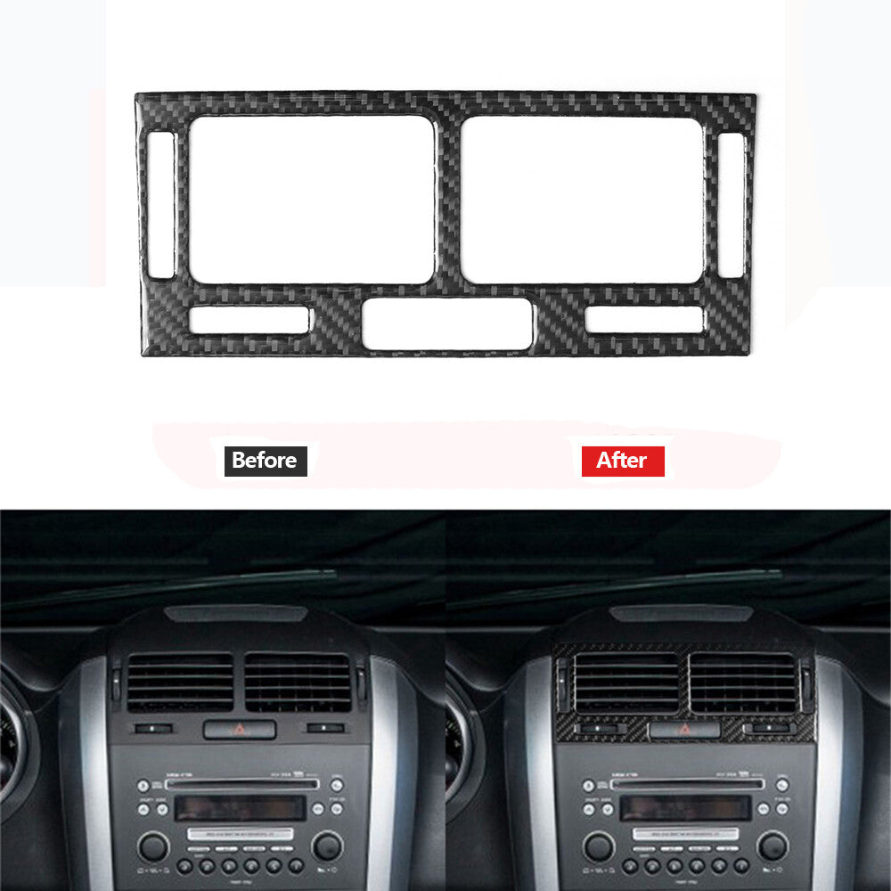 Piano Black Rear Drain Cup Holder Cover Trim for Honda for Civic 8th 2006-2011 v