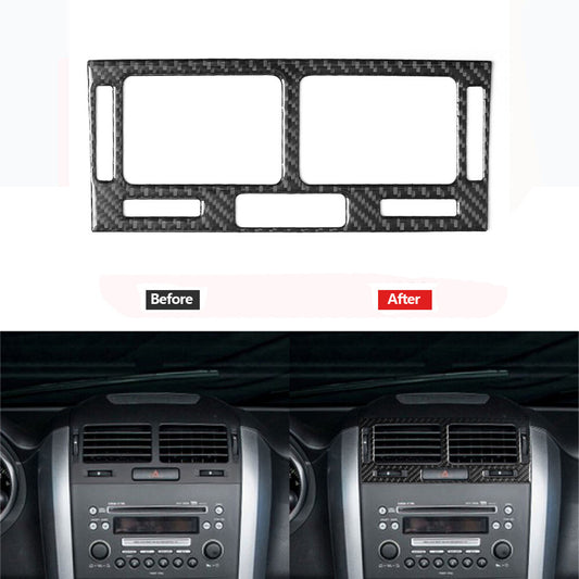 Piano Black Rear Drain Cup Holder Cover Trim for Honda for Civic 8th 2006-2011 v