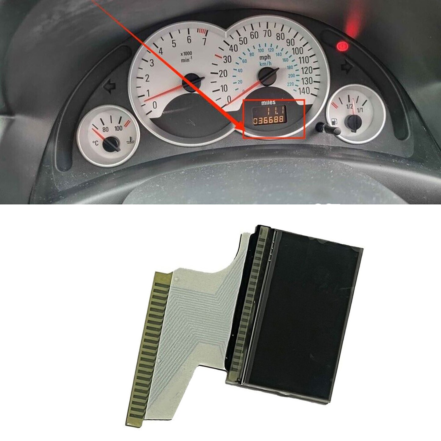 Instrument Cluster Dashboard LCD Display Fits for Opel Combo/ for Corsa /Tigra/Meriva n