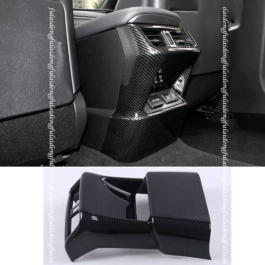 for Lexus ES350/300h/250 2019-2023 Carbon Fiber Rear Air Outlet Vent Panel Cover