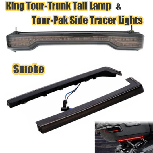 Pack Accent side panel LED lights for Harley King Tour Pak Touring 2014 - 2023 - n