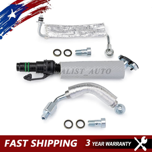 Turbine oil return drain and inlet pipe kit for Chevrolet for Cruze Sonic Trax Encore 1.4