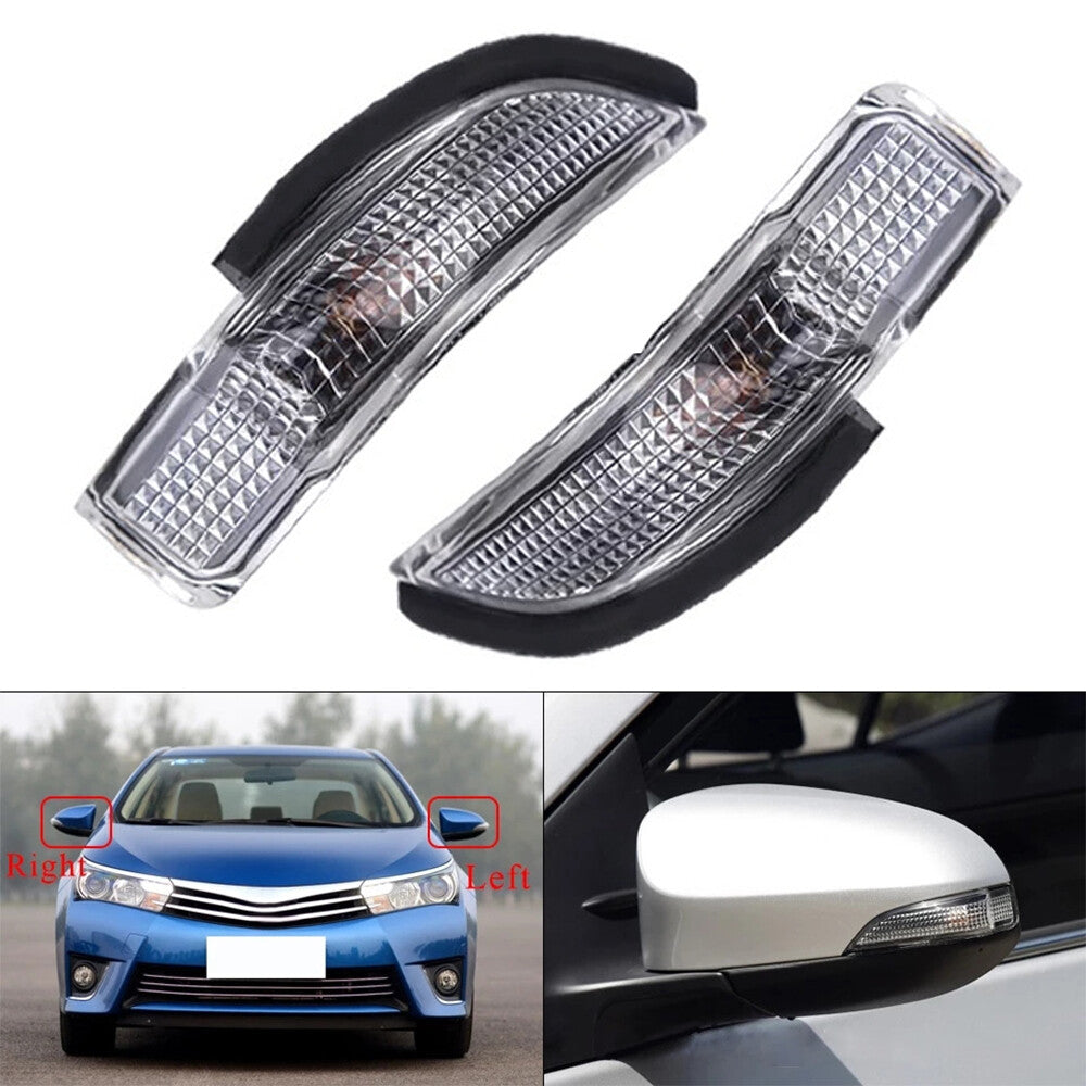 2-pack of side mirror turn signals for 2014-2017 for Camry and for Corolla vehicles. n