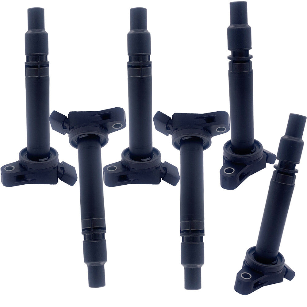 6PCS Ignition Coil for Toyota for Avalon 4Runner for Camry for Lexus GS350 LS460 90919-02250 Q