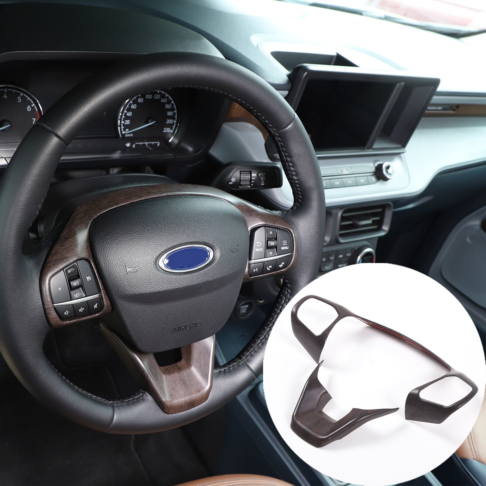 ABS Black Gear Shift side storage box suitable for G-Class 2004-2011- v