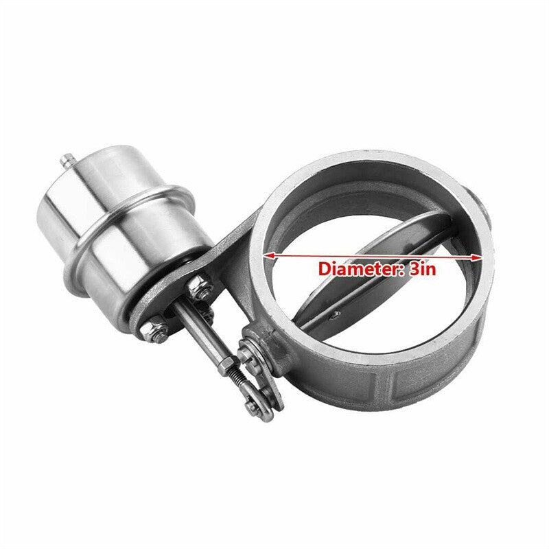 2'' Stainless steel Exhaust Valve Dump Valve Motor Pipe Kit With Remote Control Q