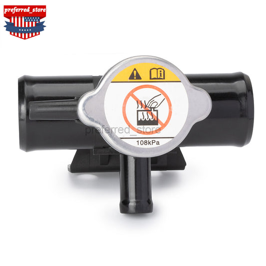 1 piece of radiator coolant filler 1350A015, filler neck and cap for Lancer Outlander Sport- v