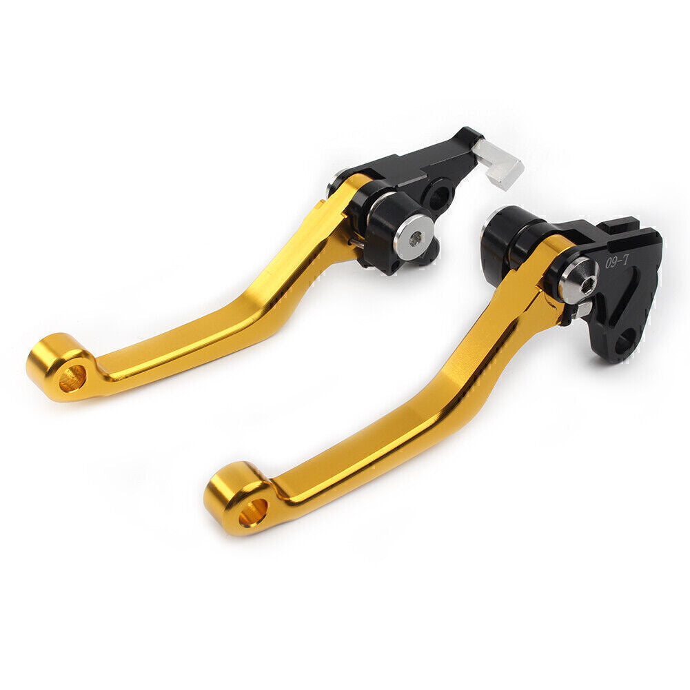 Pivot Dirt Clutch Brake Levers Fit for Kawasaki KLX250 D-TRACKER 1993-1997 GOLD po Q