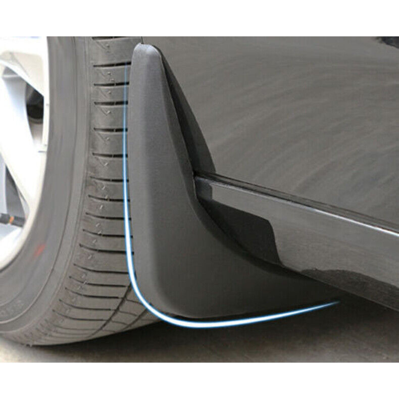 for Volvo S90 2017-22 Black ABS Mudguard Mud Flaps Splash Guards Fender Trim 4x