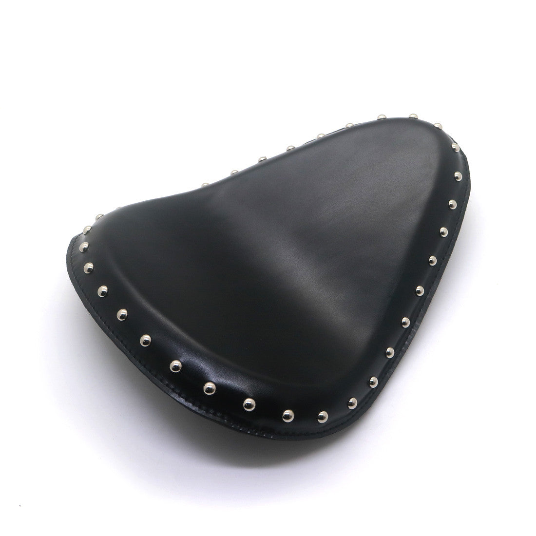 Black Retro Synthetic Leather Solo Driver for Seat for Harley for Honda Chopper Bobber Q