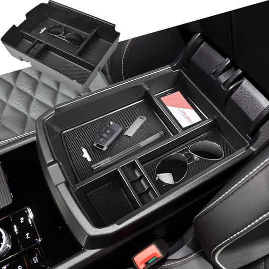 For 2018-2023 for VW Atlas Center Console Organizer Armrest Storage Box Accessories Q