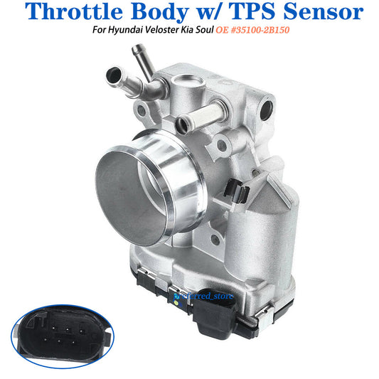 Throttle body assembly 351002B150, suitable for Hyundai i30, for Kia K2, RIO L4 1.6L, 2011-2014. v