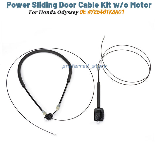 Power sliding door cable repair kit with motor for Honda 2011-2020 Odyssey LH/RH- v