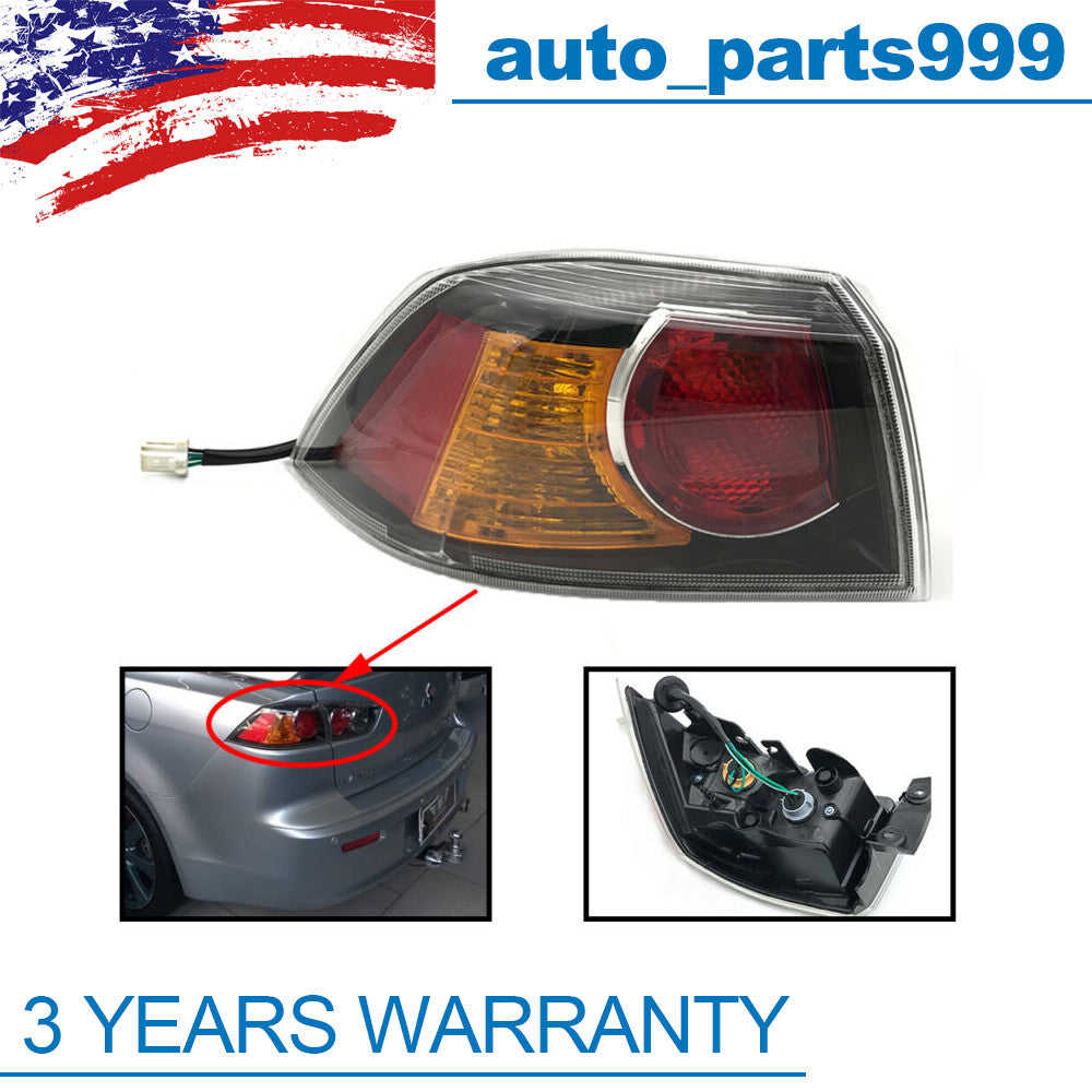The left taillight driver side is suitable for Lancer 2009, 2010-2015 2.0L, 2.4L... n