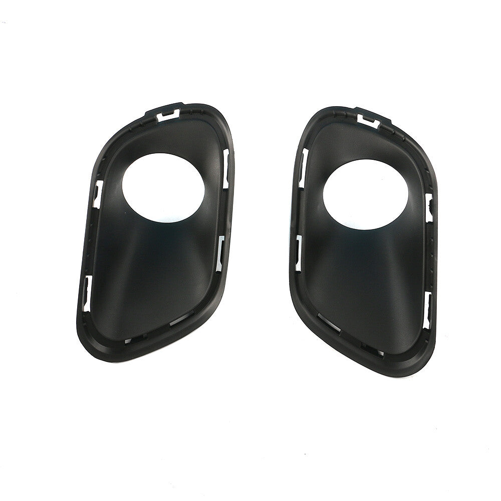 2Pcs Front Bumper Fog Light Bezel Hole Cover for Cherokee 2014-2015 Left Right