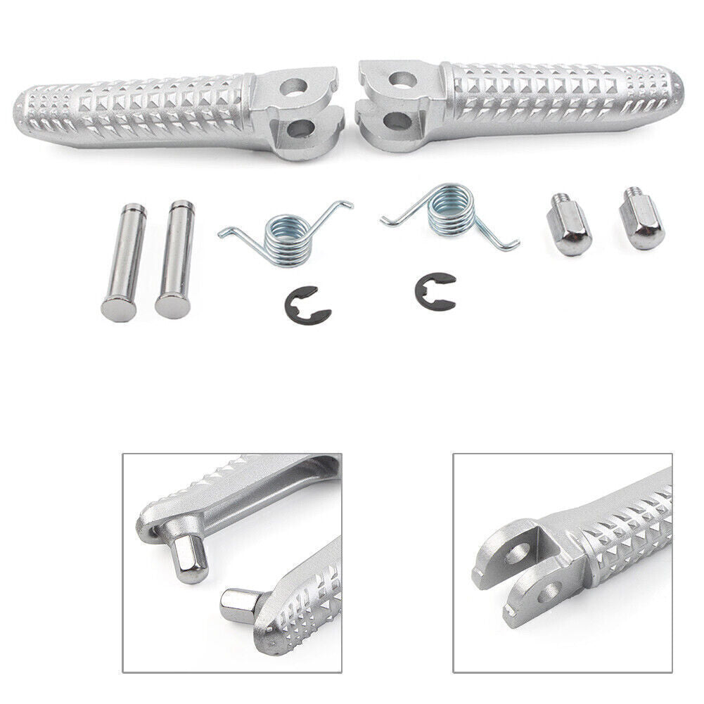 Foot Pegs Footrest Front Driver Set Left Right Set Fit for BMW S1000RR 2015-2017