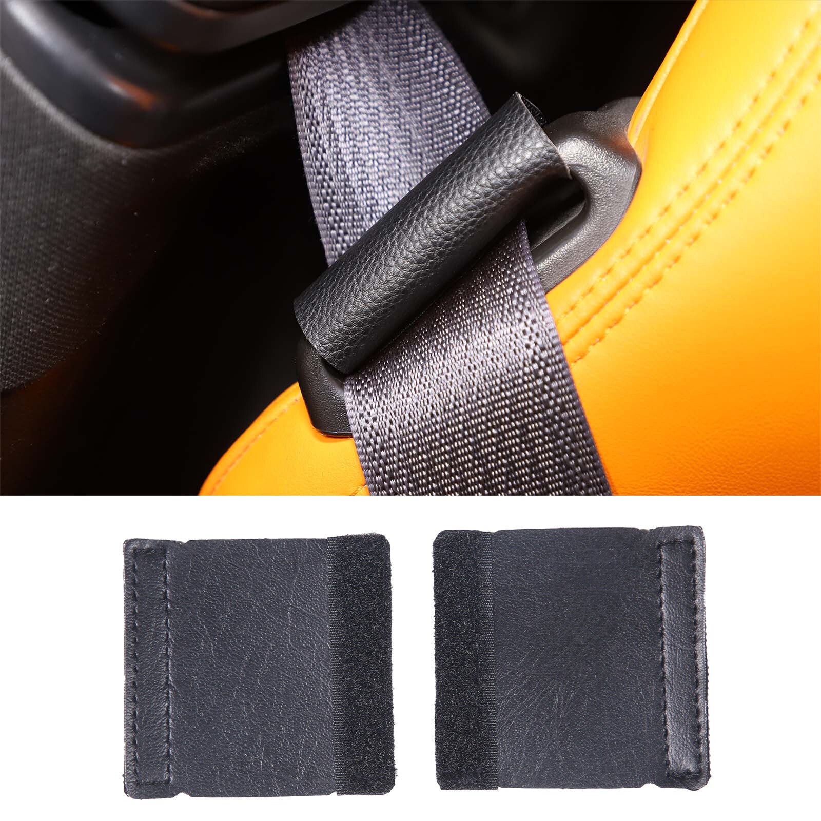 Carbon Fiber Steering Wheel Decor Frame Trim 3PCS for Camry 2018-2023- v