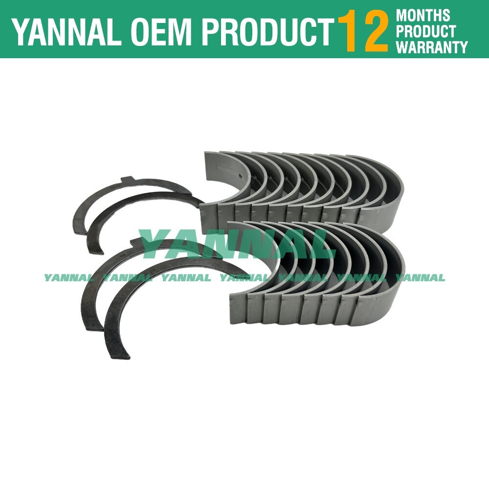 Suitable for ISF2.8 crankshaft main shaft bearing kit for 2.8L engines, STD 050 size -