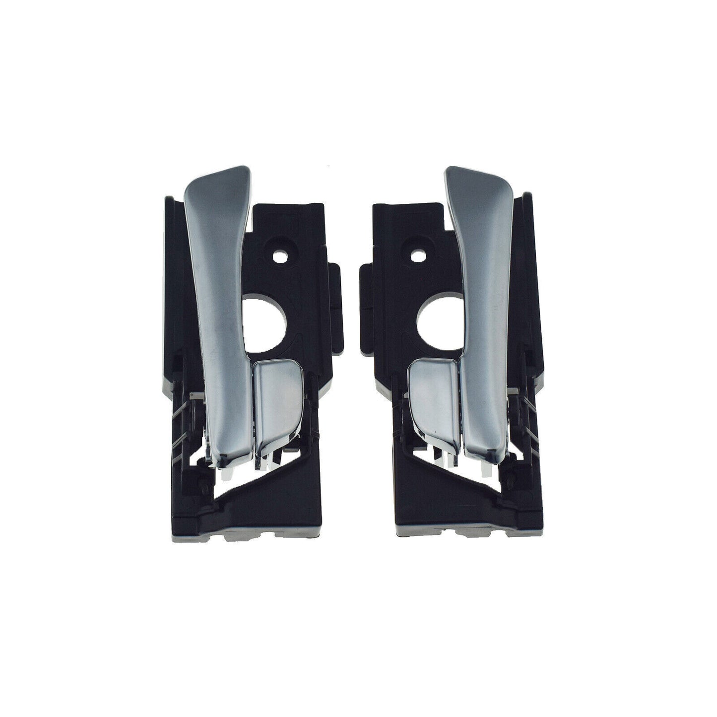 for Hyundai Accent 2012-17 Front Left  Right Interior Door Handles Pair Chrome