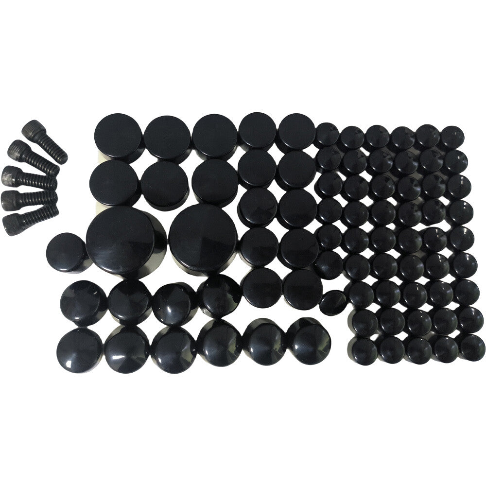 Black top cover bolt cap for Harley-Davidson Softtail 07-13 n