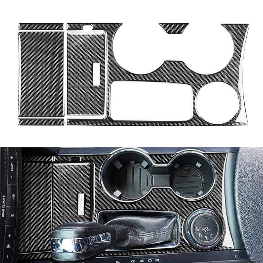 6xConsole Water Cup Holder Gear Shifter Box Panel Cover for Ford Explorer 13-19